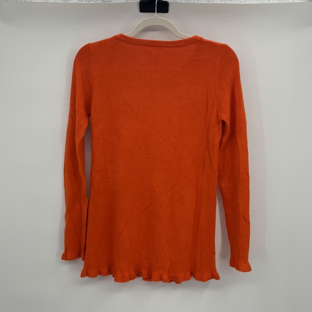 Circo Girl's Orange Sweater Size XL - Picture 2 of 5
